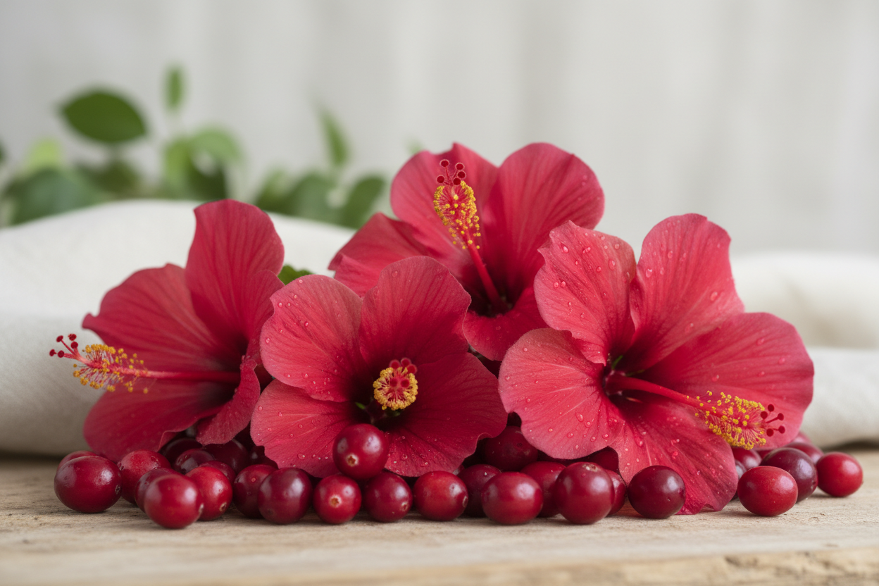 Le Masque Hibiscus & Cranberry : l’éclat naturel retrouvé