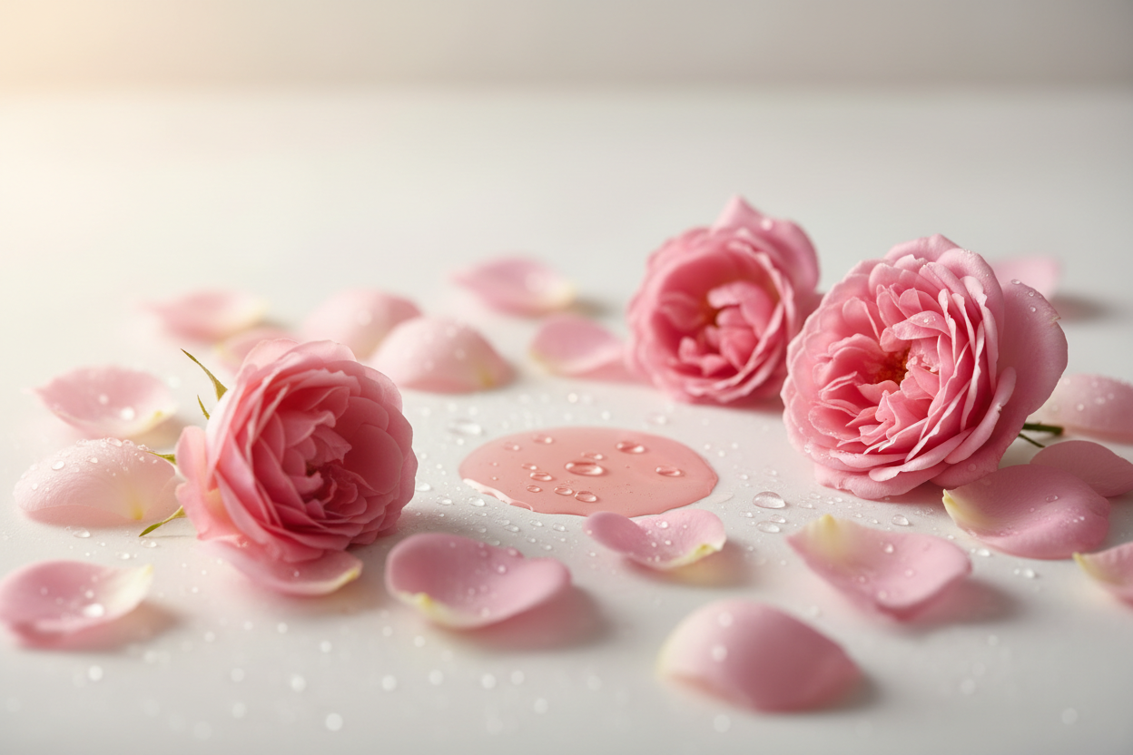 Les bienfaits de la Rose de Damas pour une peau apaisée et lumineuse