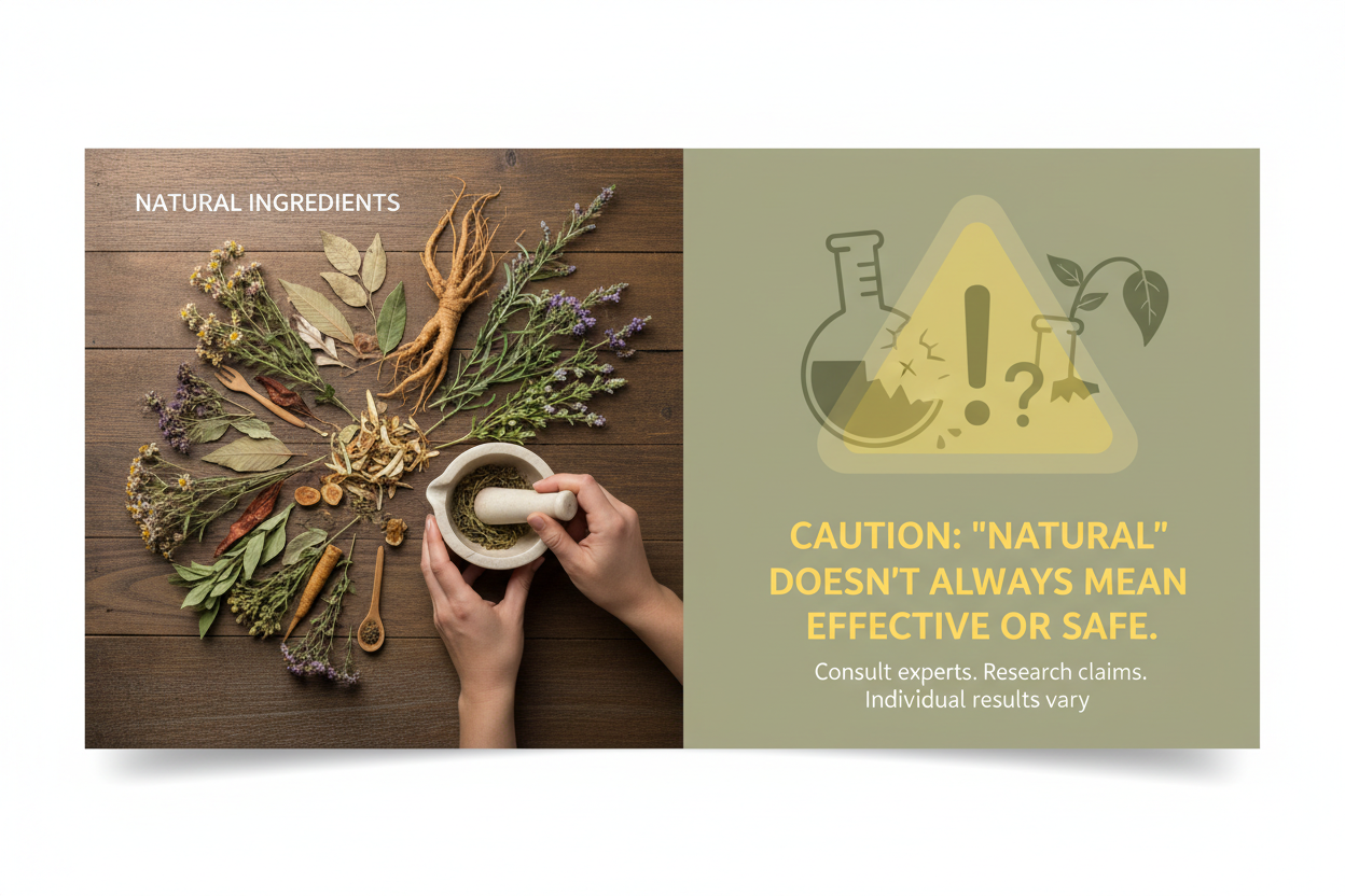 Pourquoi “naturel” ne veut pas toujours dire efficace
