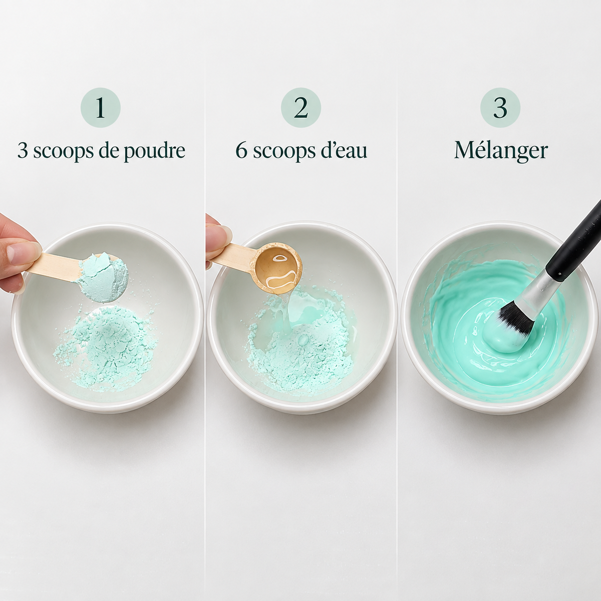 Masque purifiant argile + matcha