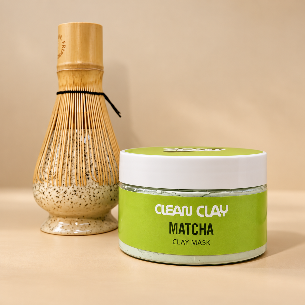 Masque purifiant argile + matcha
