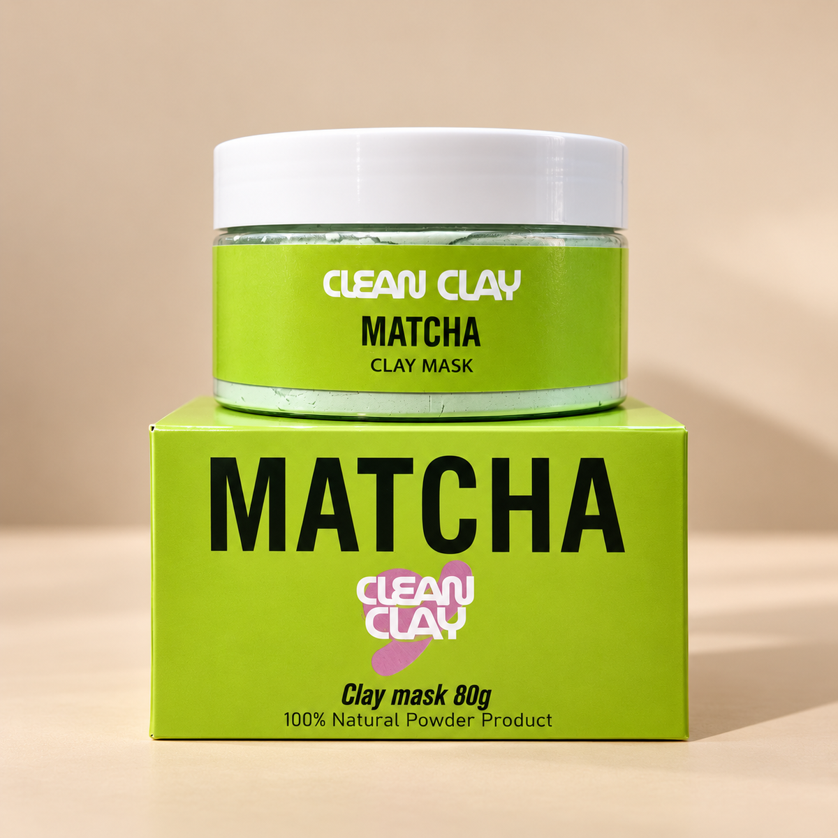 Masque purifiant argile + matcha