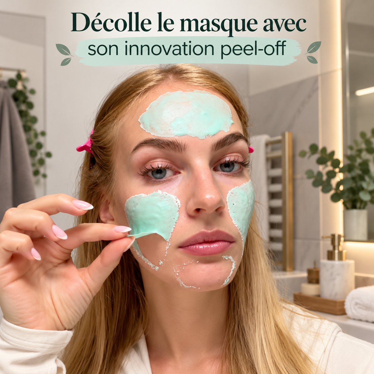 Masque purifiant argile + matcha
